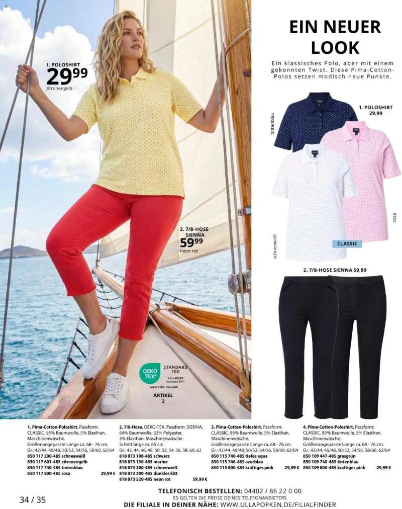 Ulla Popken Ulla Popken akciós újság 34 oldal