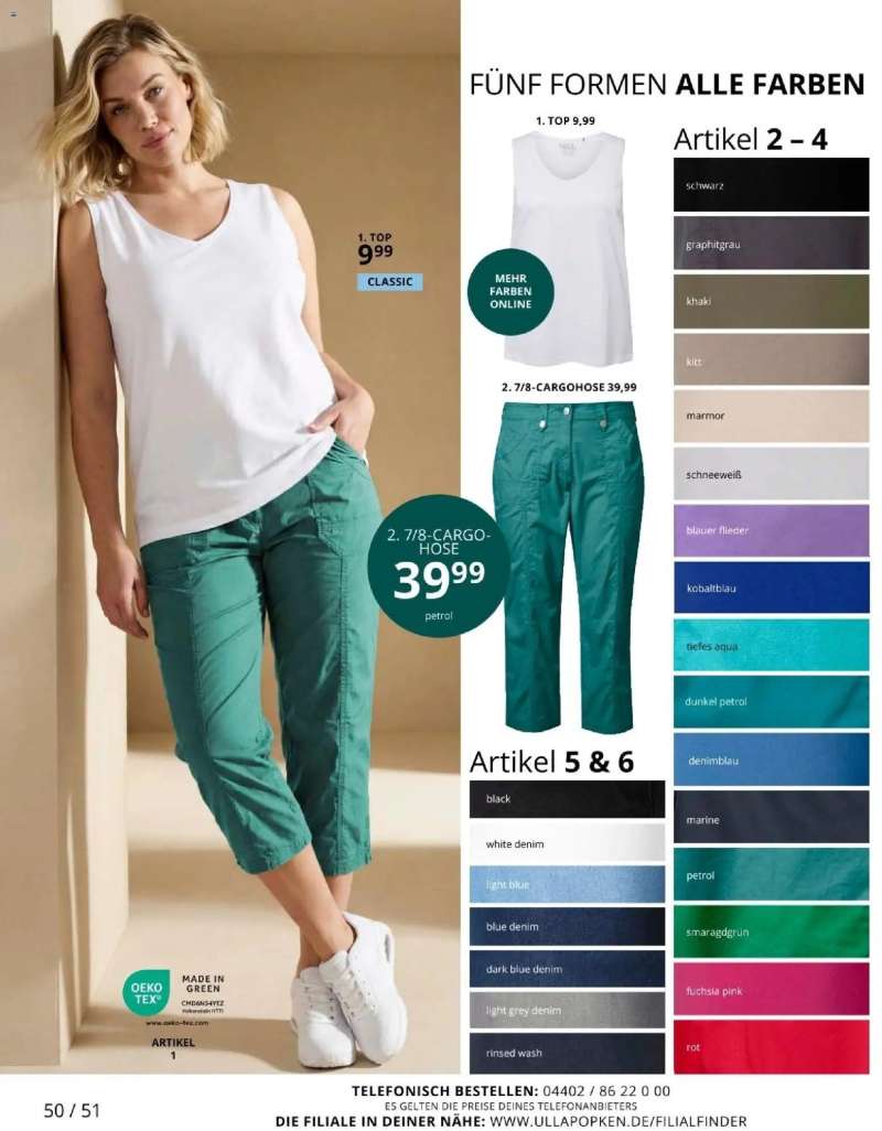 Ulla Popken Ulla Popken akciós újság 50 oldal