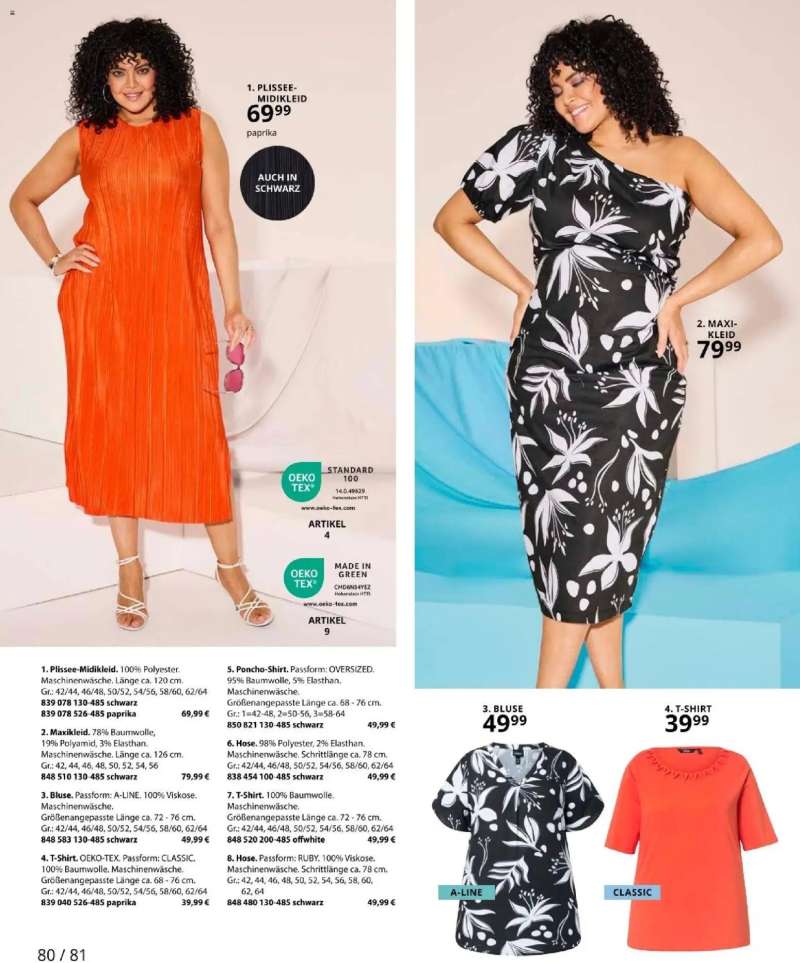 Ulla Popken Ulla Popken akciós újság 80 oldal