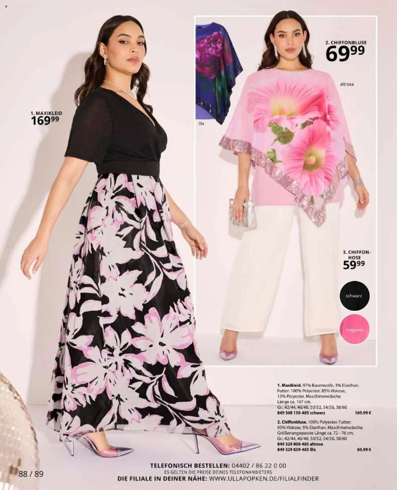 Ulla Popken Ulla Popken akciós újság 88 oldal