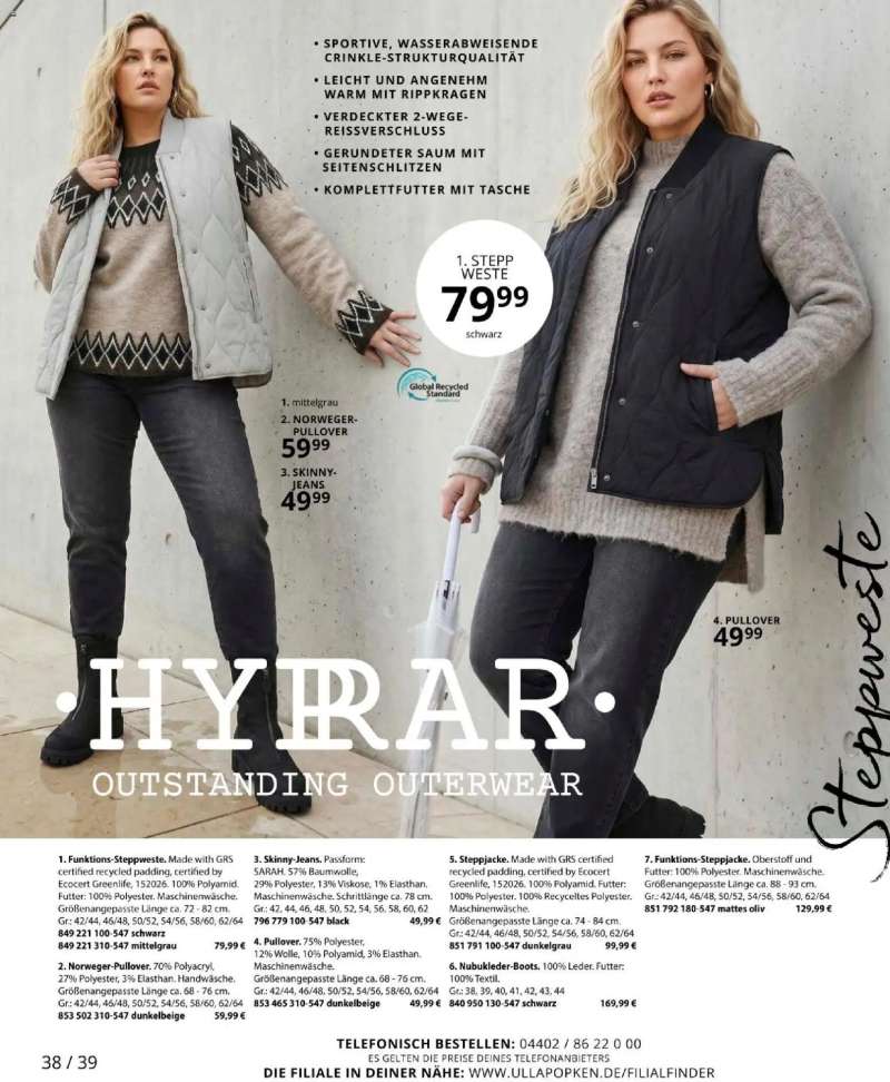 Ulla Popken Ulla Popken akciós újság 38 oldal