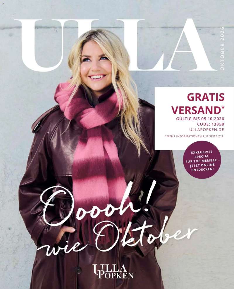 Ulla Popken Ulla Popken akciós újság 1 oldal