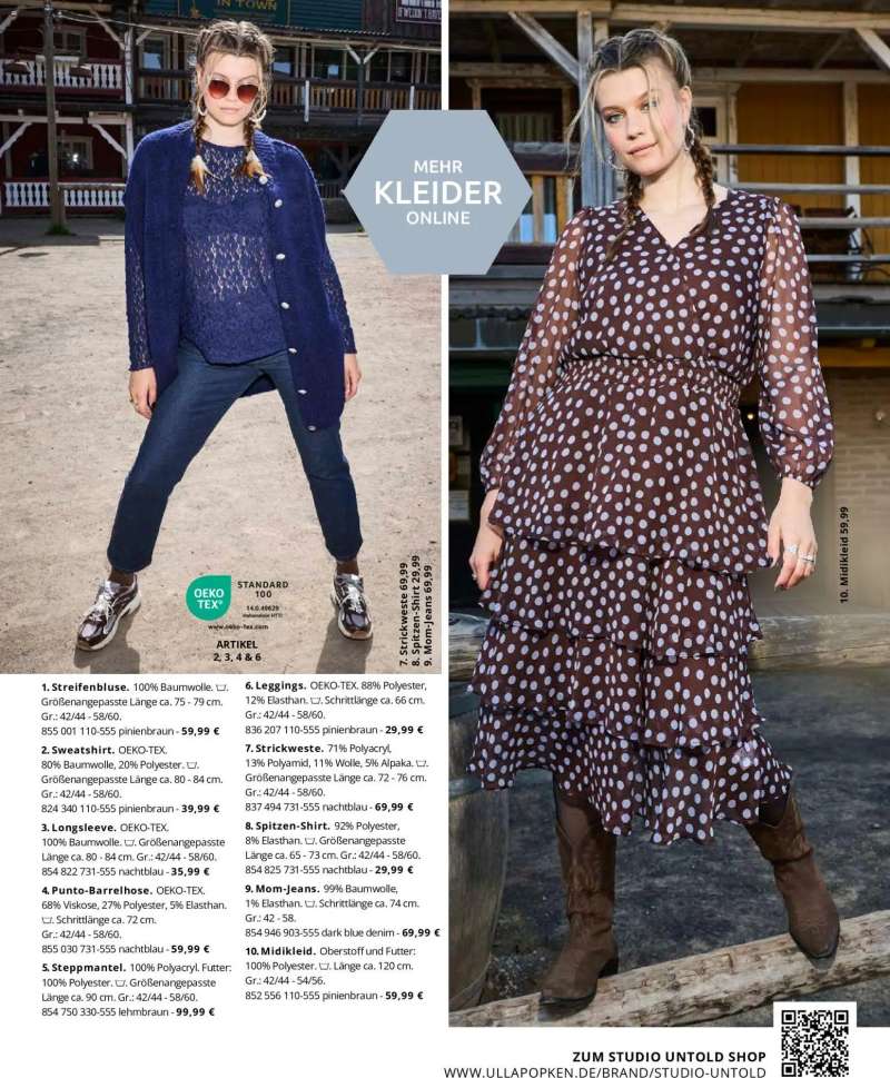 Ulla Popken Ulla Popken akciós újság 143 oldal
