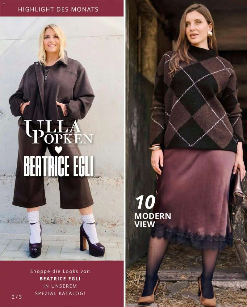 Ulla Popken Ulla Popken akciós újság 2 oldal