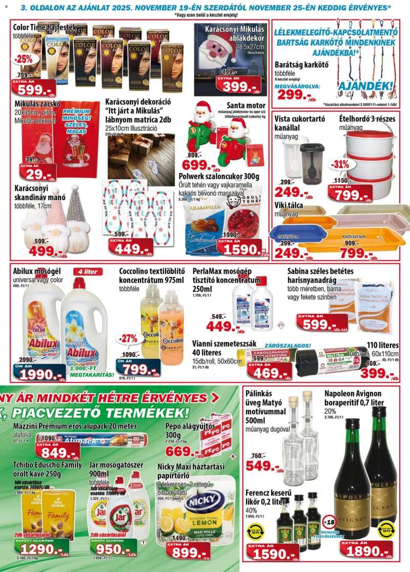 Vianni Akciós újság Vianni 3 oldal