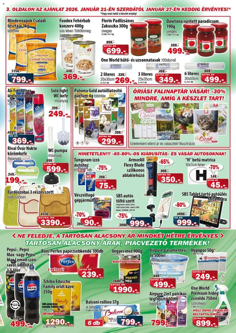 Vianni Akciós újság Vianni 3 oldal