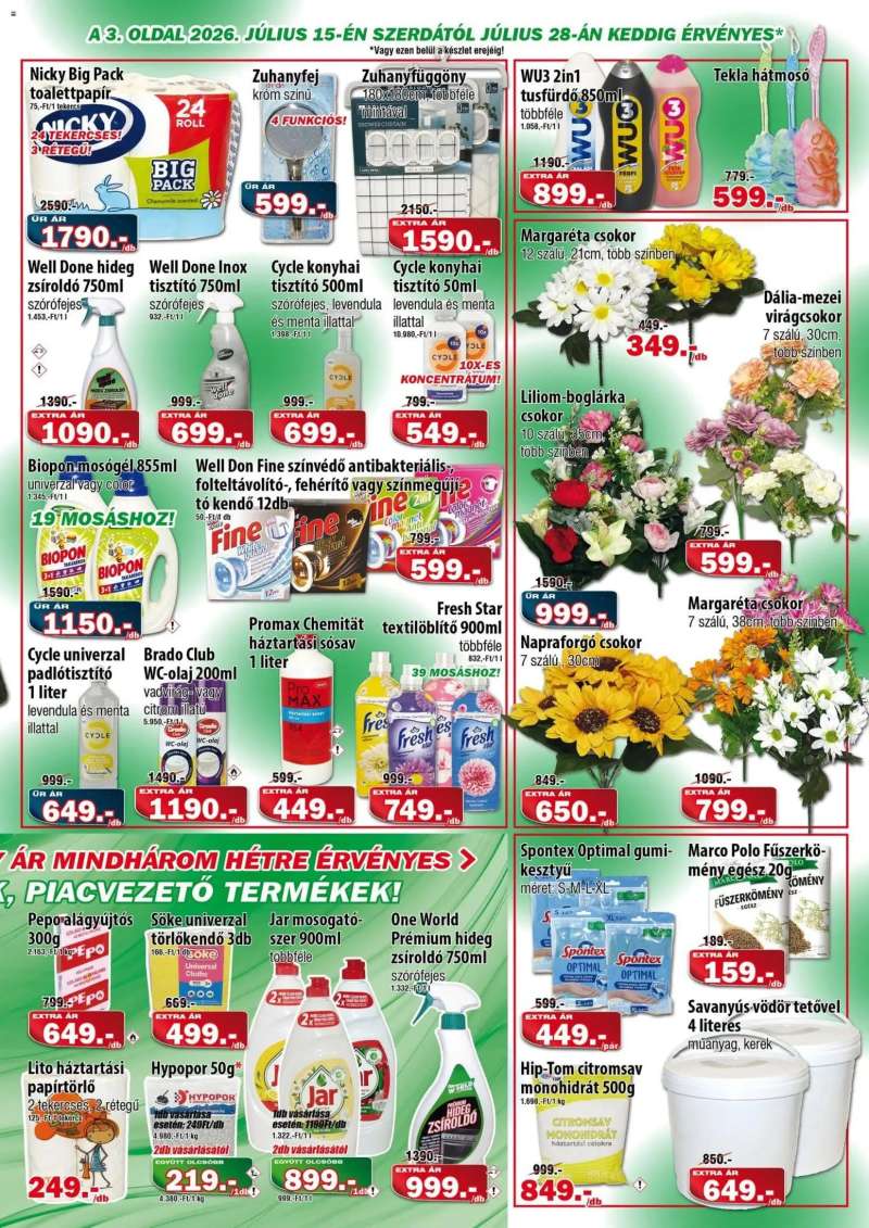 Vianni Vianni akciós újság 3 oldal
