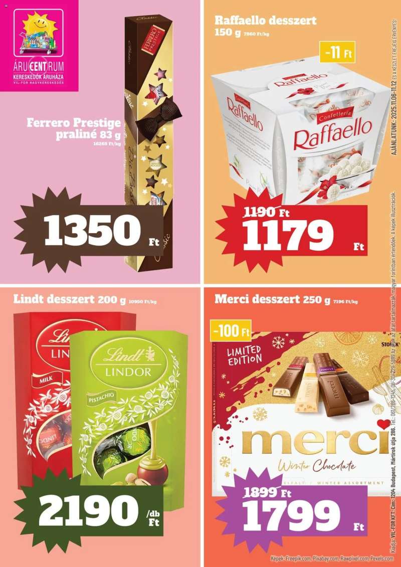 Vil-For Akciós újság Vil-For 1 oldal