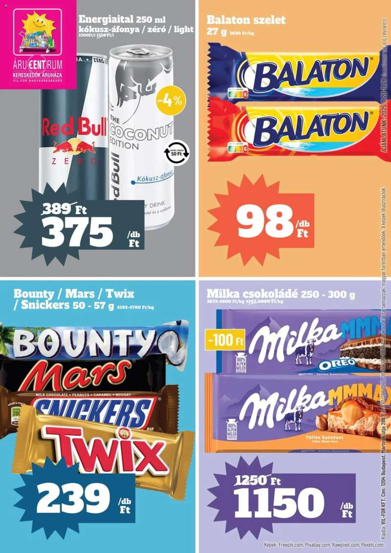 Vil-For Akciós újság Vil-For 1 oldal