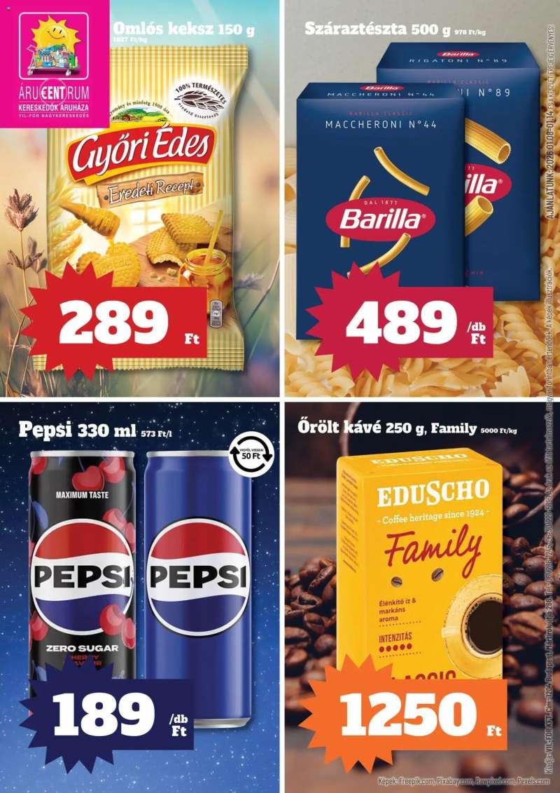 Vil-For Akciós újság Vil-For  1 oldal