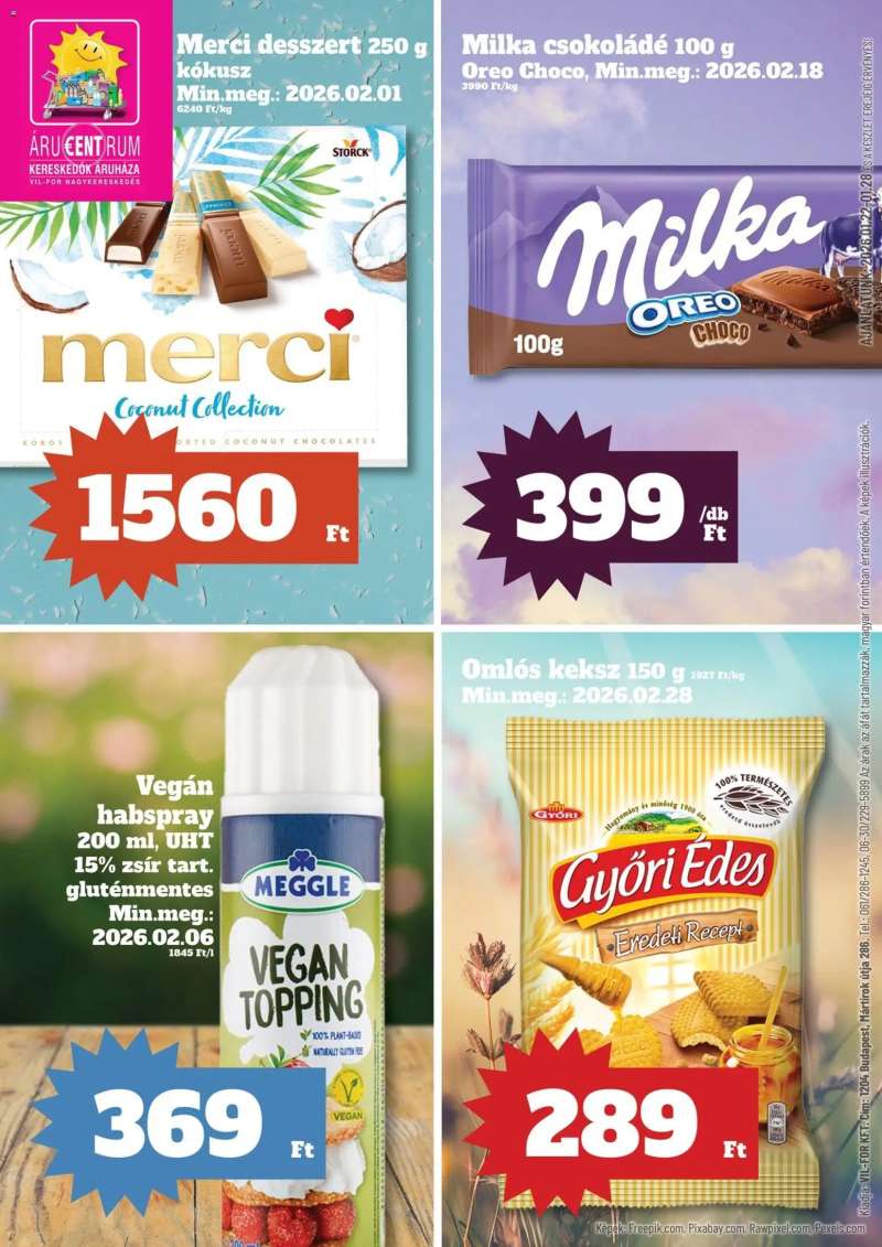 Vil-For Akciós újság Vil-For 1 oldal