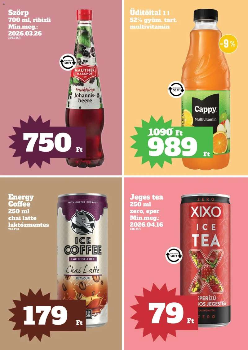 Vil-For Vil-For akciós újság 4 oldal