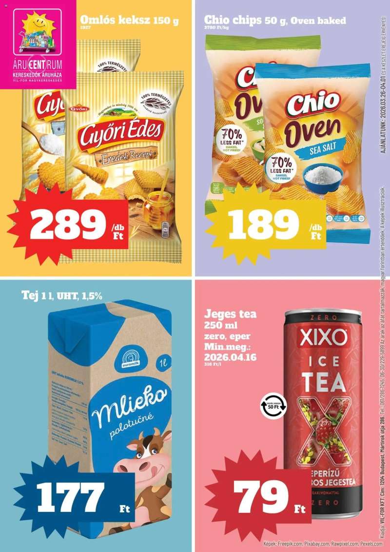 Vil-For Vil-For akciós újság 1 oldal