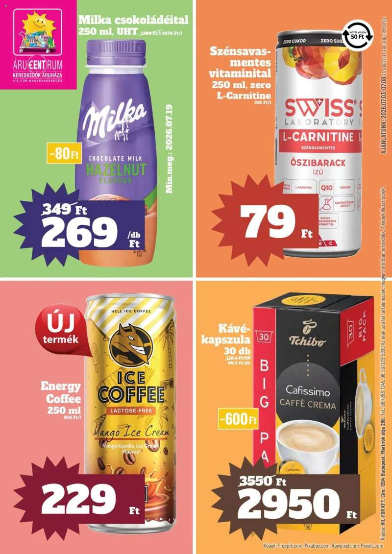 Vil-For Vil-For akciós újság 1 oldal