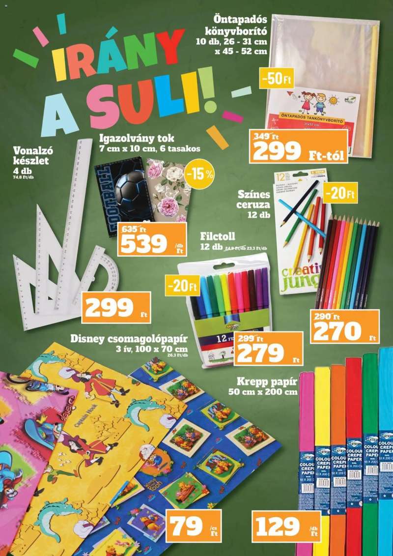 Vil-For Vil-For akciós újság 3 oldal
