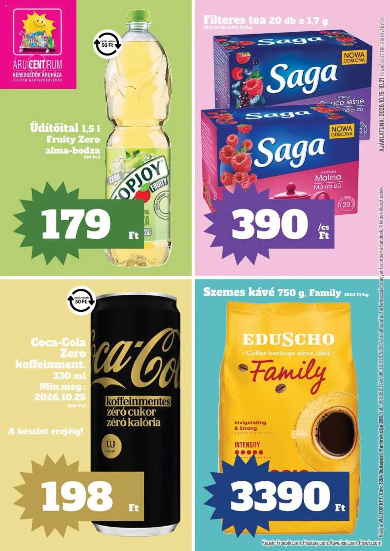Vil-For Vil-For akciós újság 1 oldal