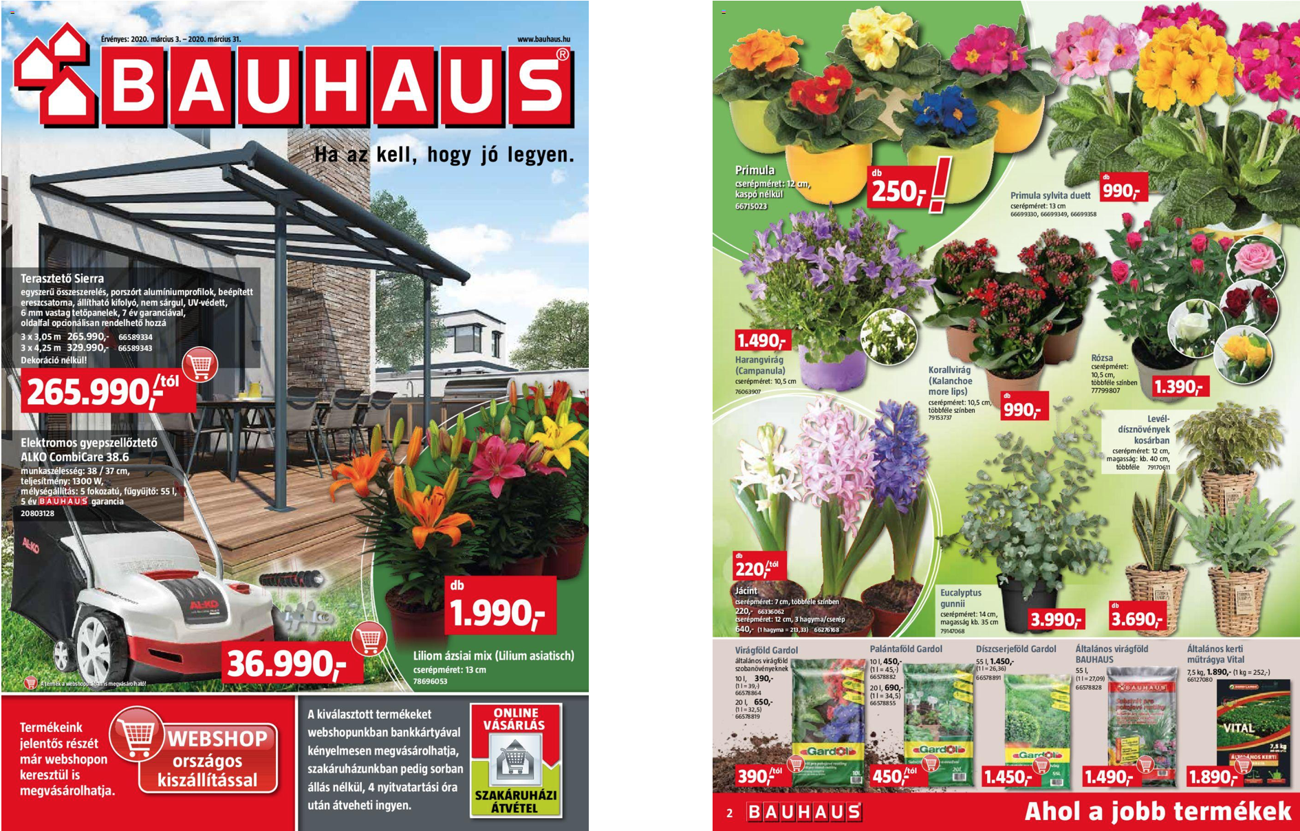 Bauhaus Aktuális Lapozható Akciós Újság