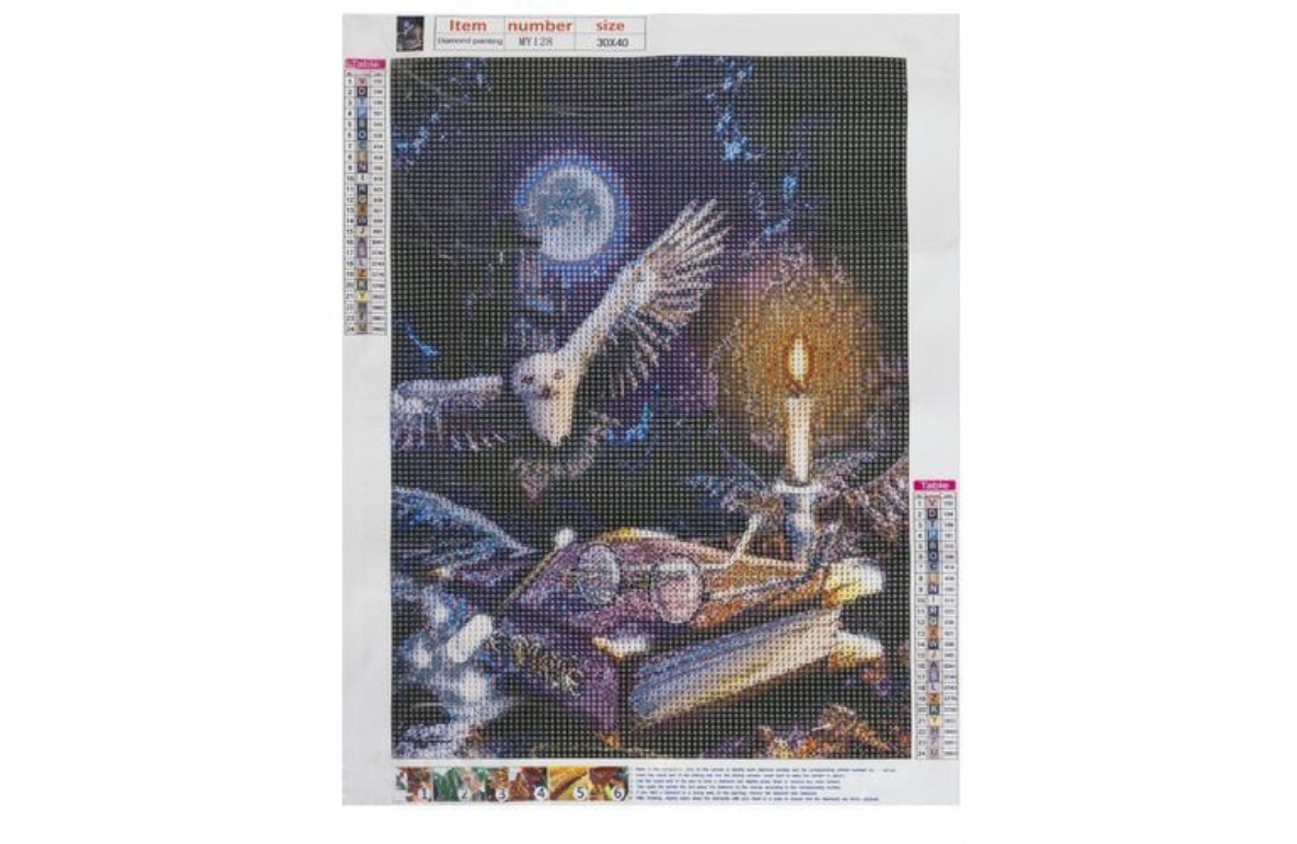 Varázslatos világ csillanásai: Harry Potter gyémántszemes kirakó