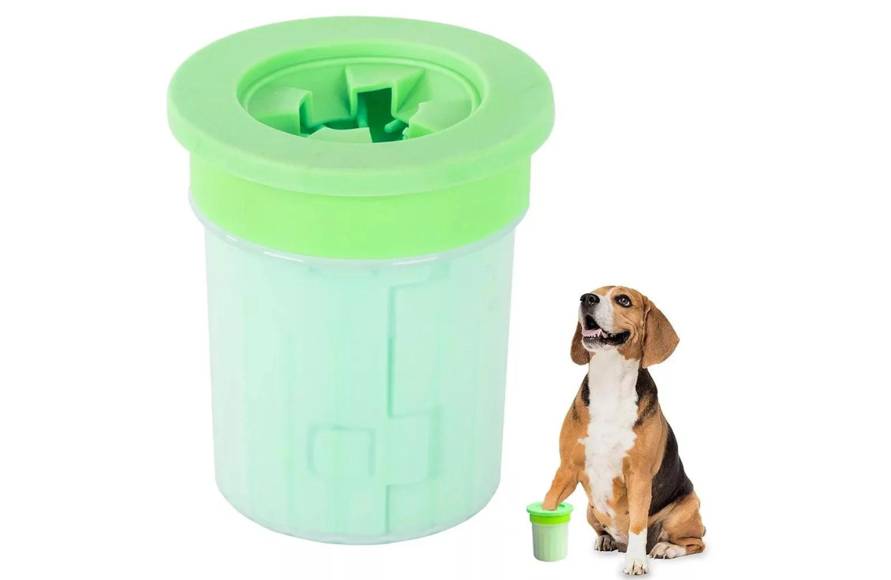 Szilikon kutya láb tisztító - A kutyás háztartások új csoda eszköze