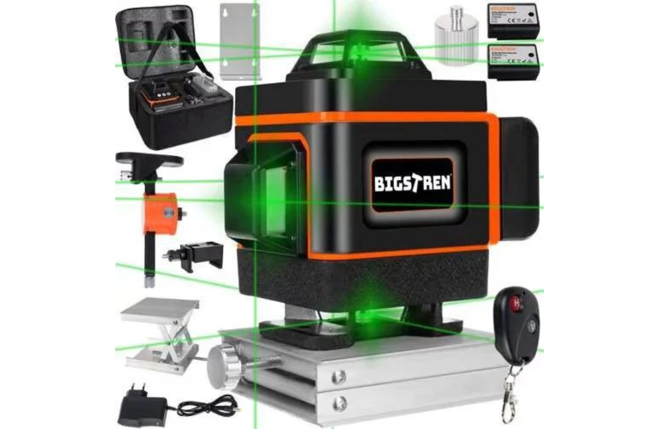 Az építőipar csúcstechnikája: a Bigstren 360°-os lézerszintező