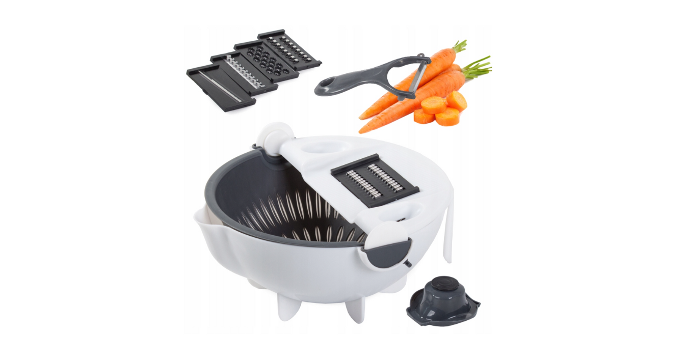 A konyha új királynője: A zöldségszeletelő multifunkciós tál