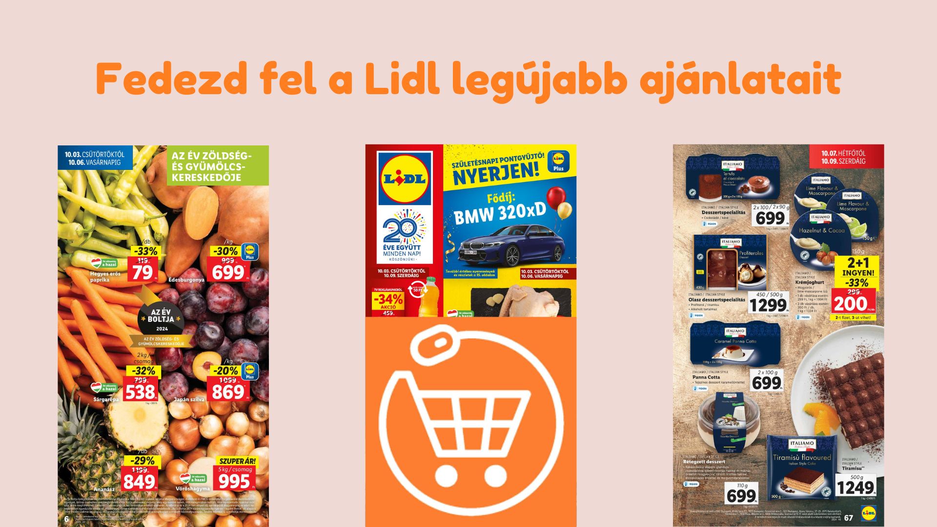 Új Lidl akciós hét: Óriási kedvezmények csak október 3-tól 9-ig