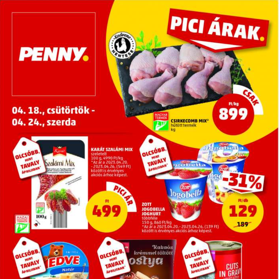 PENNY Akciós Újság - Új PENNY Akciók az akciós újságban